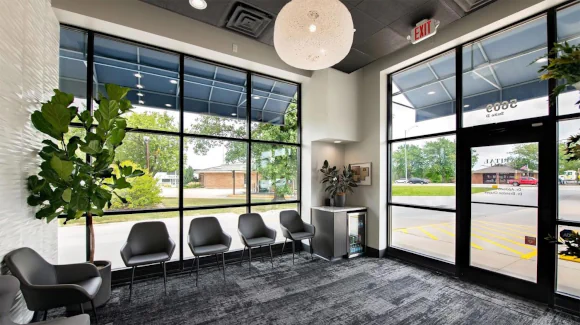 Front lobby of Capital Dental, dentist office in Lincoln, NE